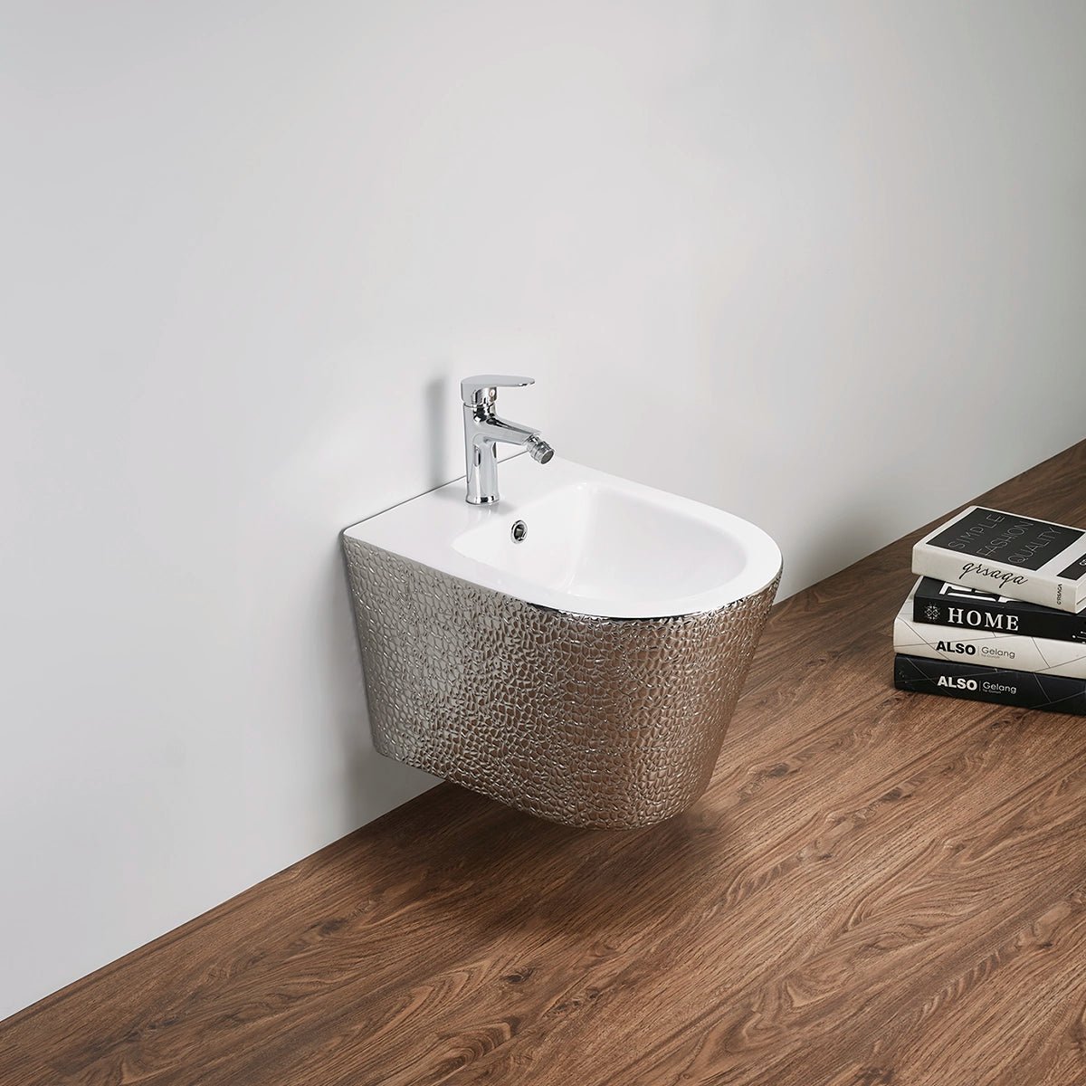 Bidé suspendido Blanco - Plata Umbra - The Bath