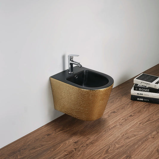 Bidé suspendido Negro - Oro Umbra - The Bath
