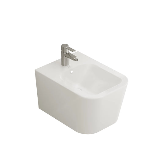 Bidé suspenso branco fosco Florencia