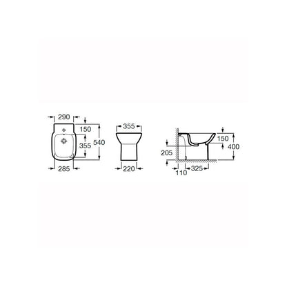 Bidet Roca Debba
