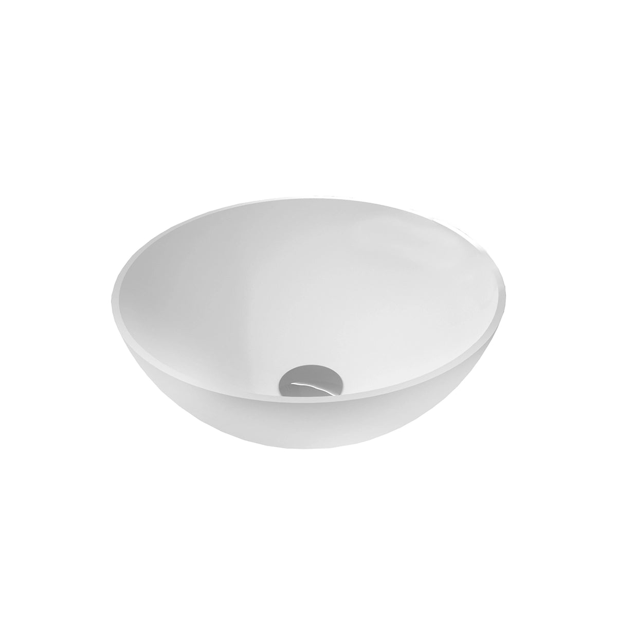 Lavabo sobre encimera redondo Circle Solid - Thebath