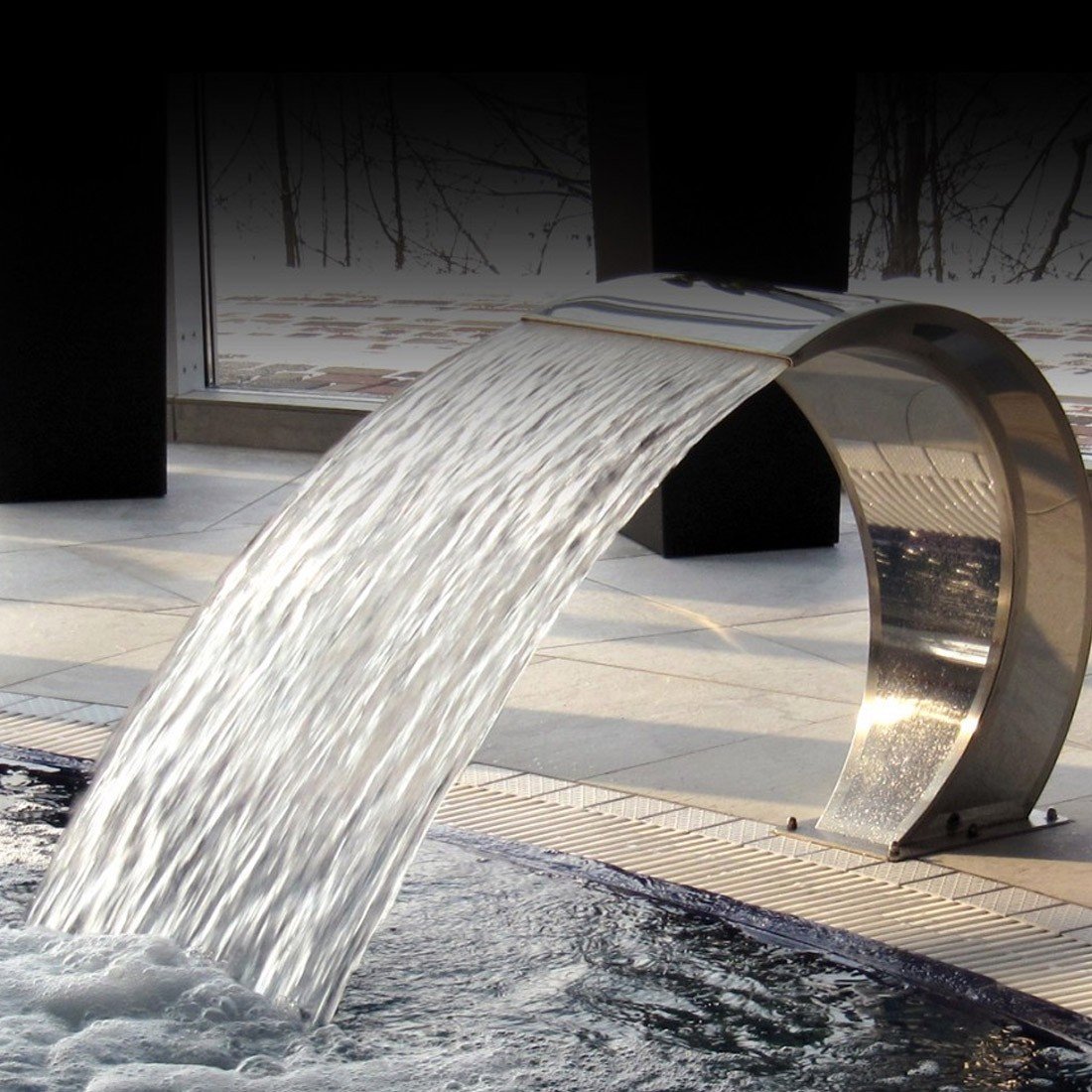 Cascada para piscina Caribe