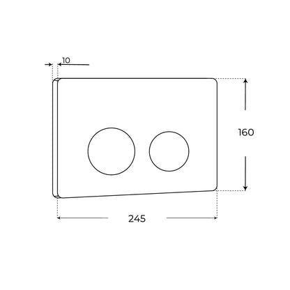 Cisterna empotrada suspendida Eren - The Bath