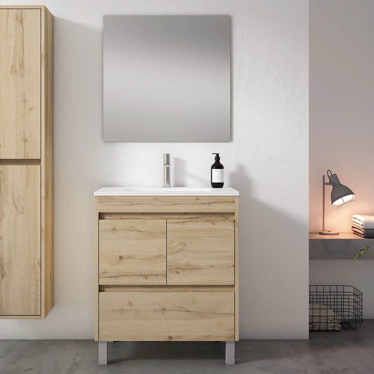 Conjunto mueble lavabo moderno Carla - Thebath