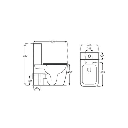 Inodoro PMR Ébora - Thebath