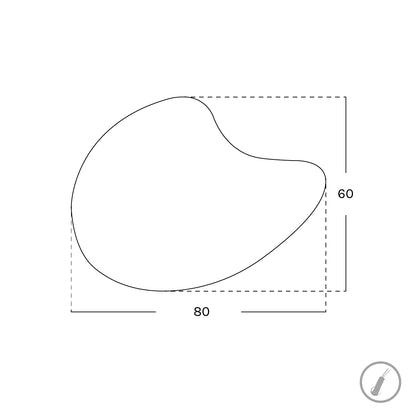 Espelho forma irregular Sira