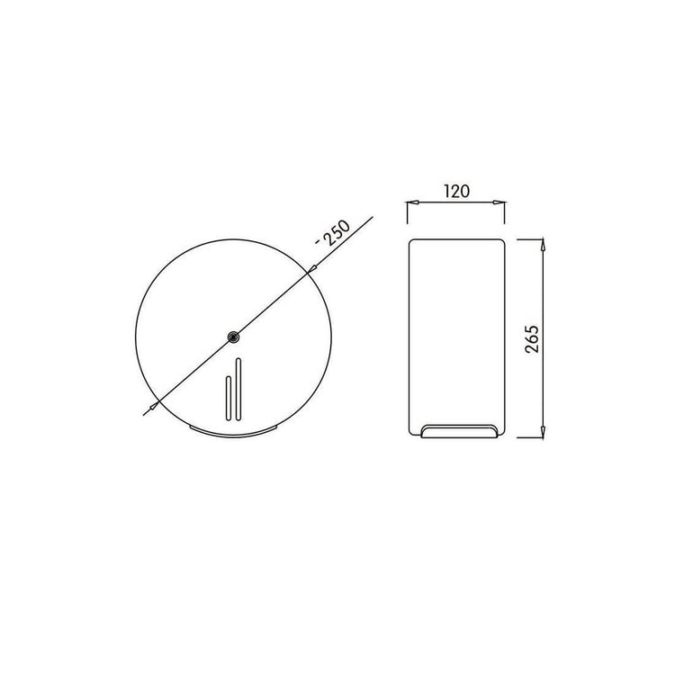 Distribuidor de papel higienico