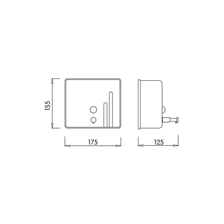 Dispensador de Sabão com válvula
