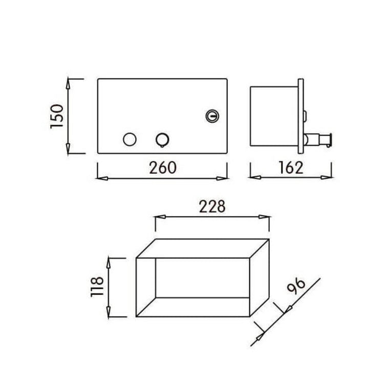 Doseador De Sabão Integrado