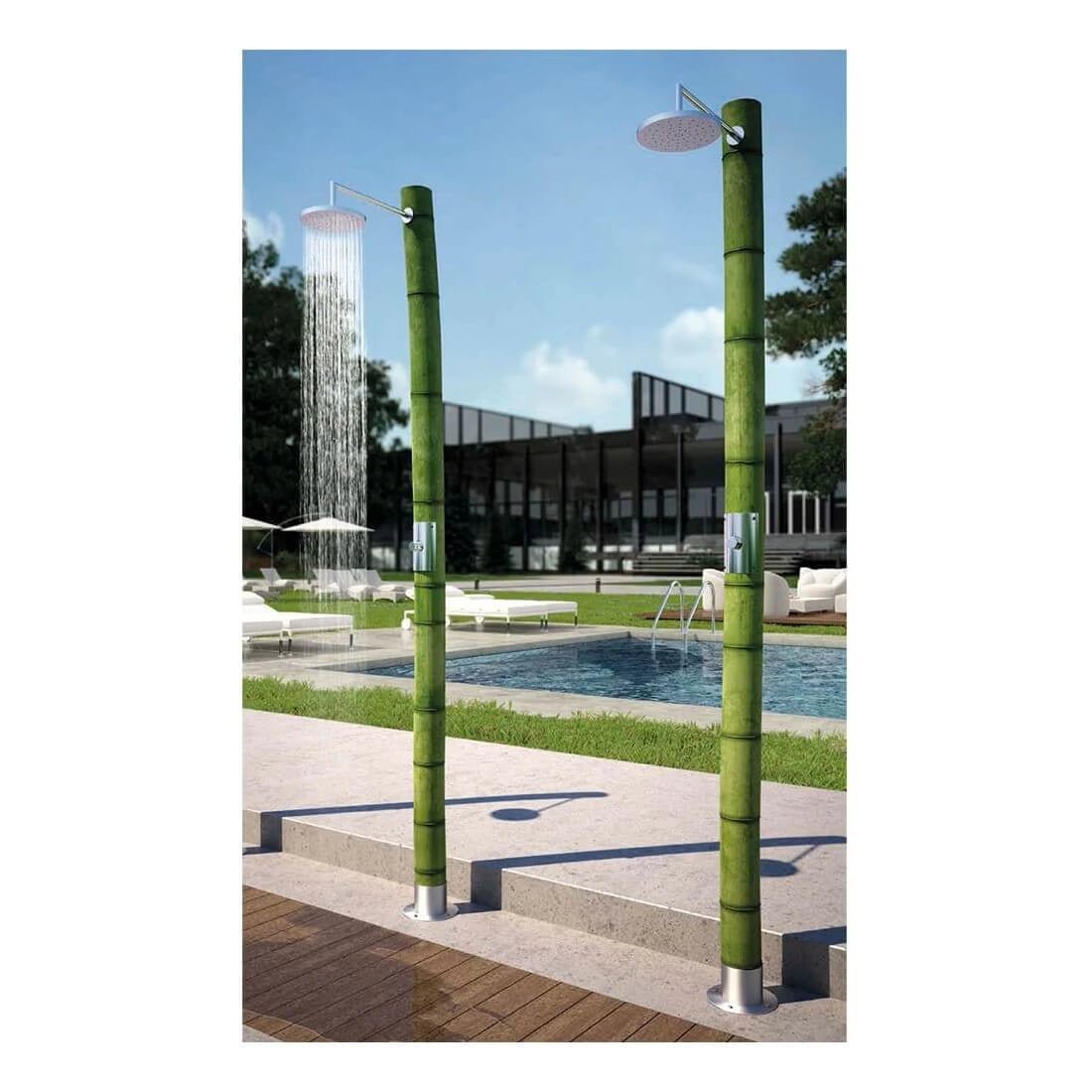 Ducha para piscina Bio Bambú