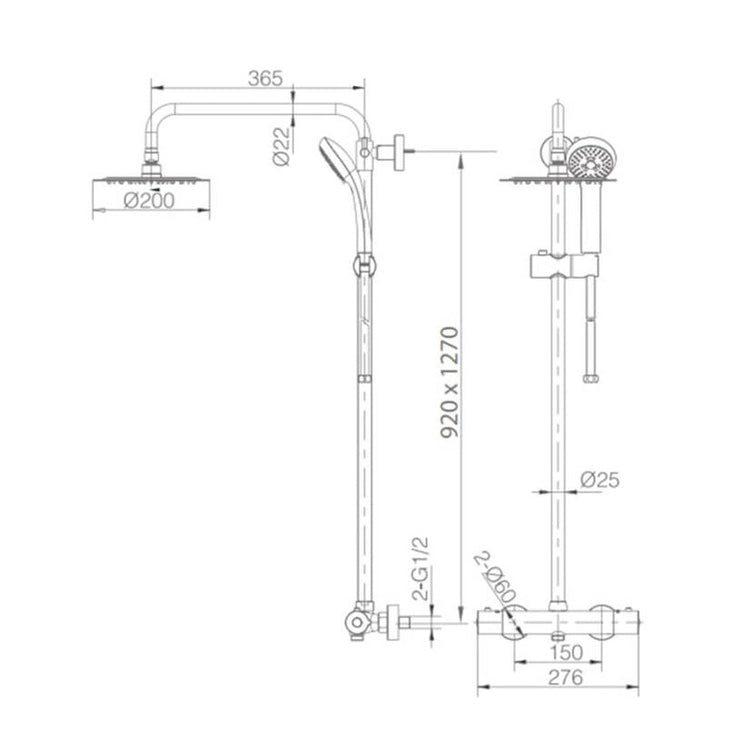 Chuveiro Termostática Kent