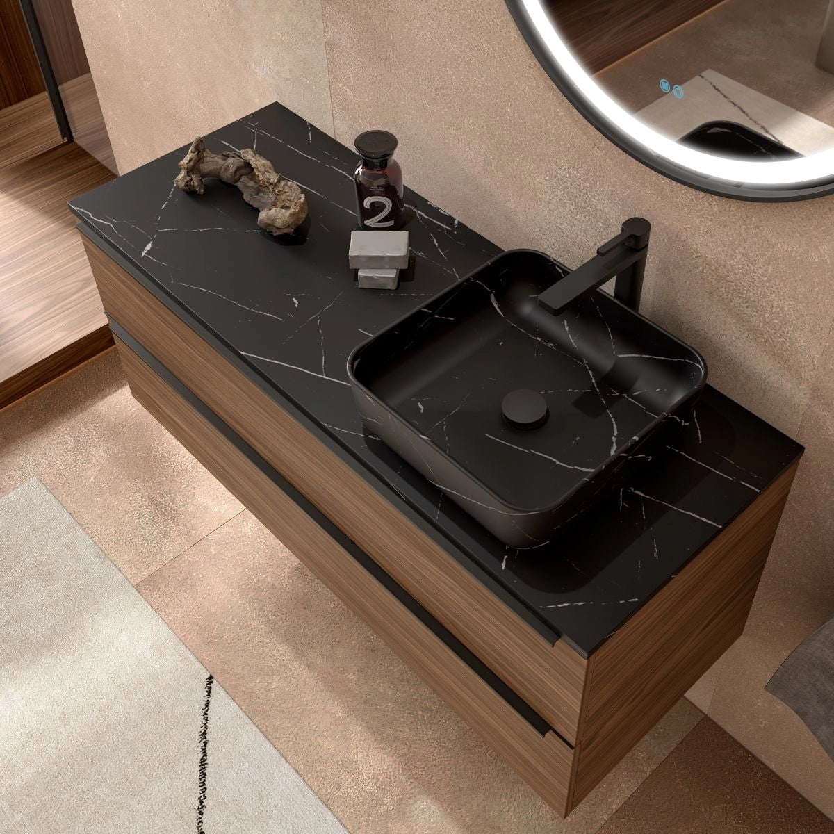 Encimera lavabo sobre mueble Mytho - The Bath