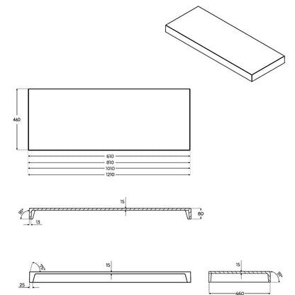 Encimera para mueble Kabala