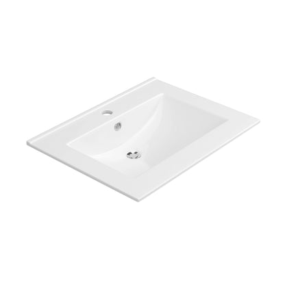 Lavabo cerámica seno centrado extrafino - Thebath