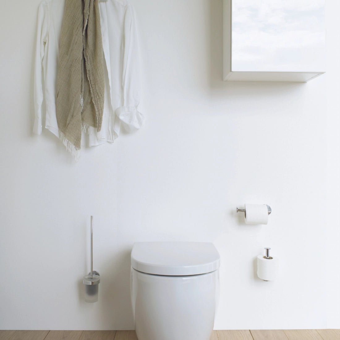 Escobillero de baño Duo Square