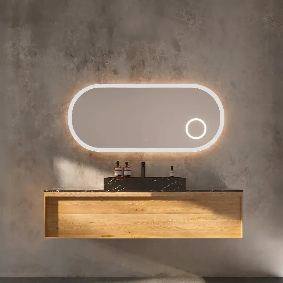 Espejo aumento con luz Rimini - Thebath