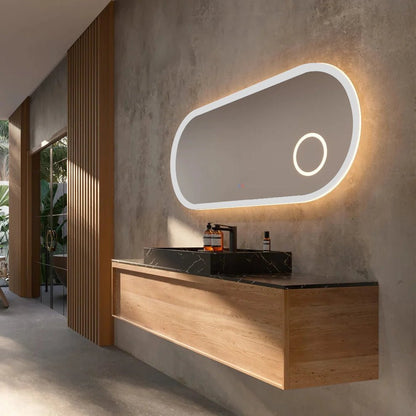 Espejo aumento con luz Rimini - Thebath