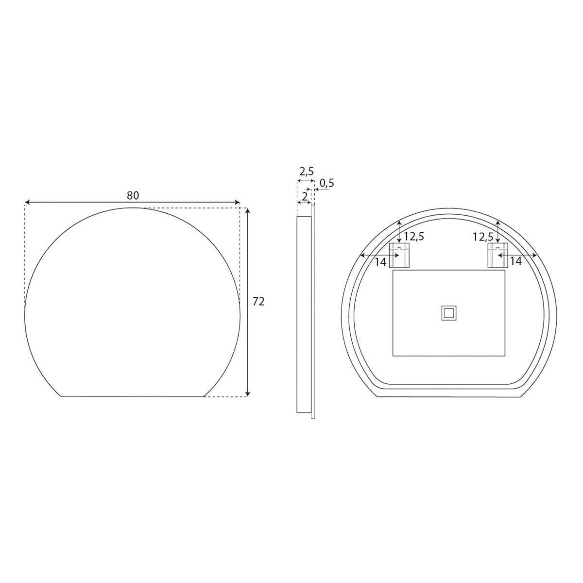 Espejo baño Eolo - Thebath