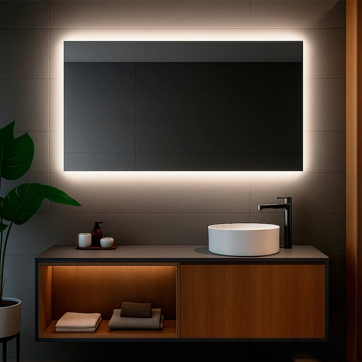 Espejo baño grande Neva - Thebath