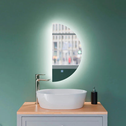 Espejo con luz led Marte Simple
