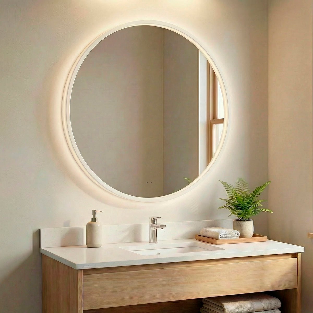 Espejo con sensor de movimiento Chiara - Thebath