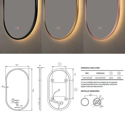 Espejo curva Tokyo - Thebath