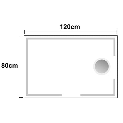 Espejo de baño con aumento Malta - Thebath