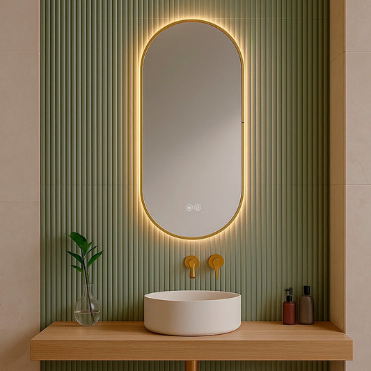 Espejo de baño con luz led Diana - Thebath