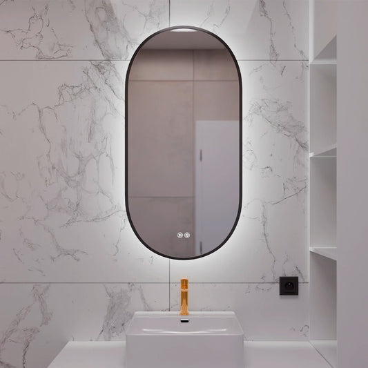 Espejo de baño con luz led Perseo - Thebath