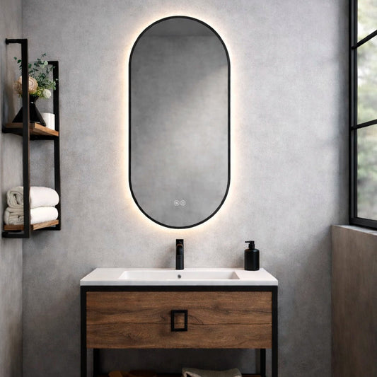 Espejo de baño con luz led Perseo - Thebath