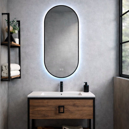 Espejo de baño con luz led Perseo - Thebath