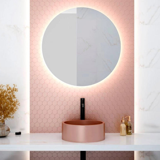 Espejo redondo baño con luz led Circlo