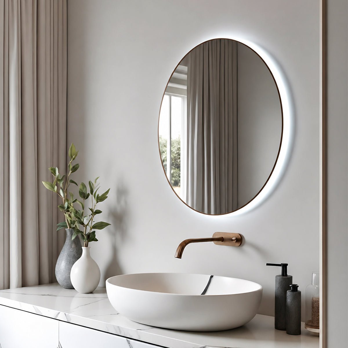 Espejo luz led Aries - The Bath