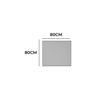 Espejo luz led integrada Ability oro cepillado - Thebath