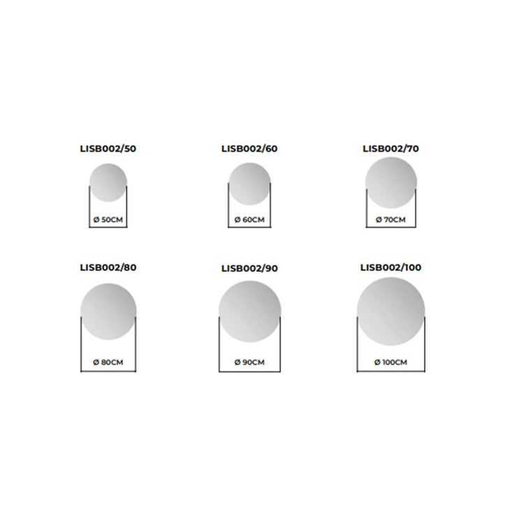 Espelho moderno com luz led Lisboa