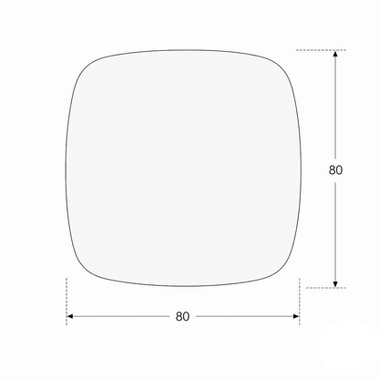 Espejo pared rectangular Apus Nol - The Bath