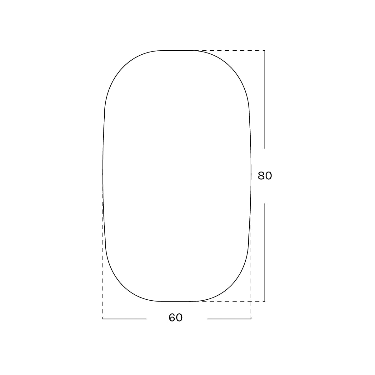 Espejo pared rectangular Apus Nol - The Bath