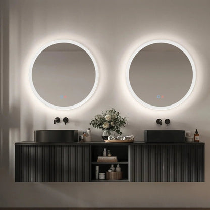 Espejo redondo con luz led Torino - Thebath