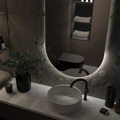 Espejo retroiluminado con luz led Borneo - Thebath