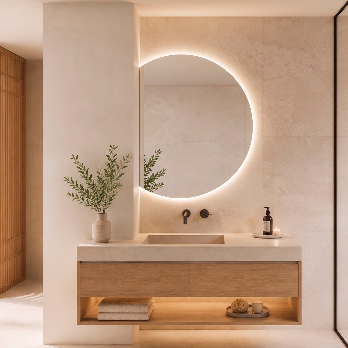 Espejo semicircular Naos - The Bath