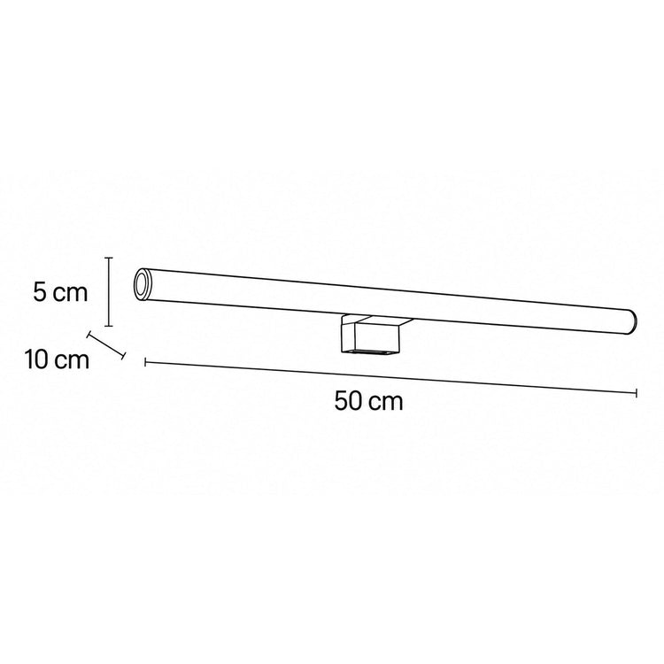 Foco led para casa de banho