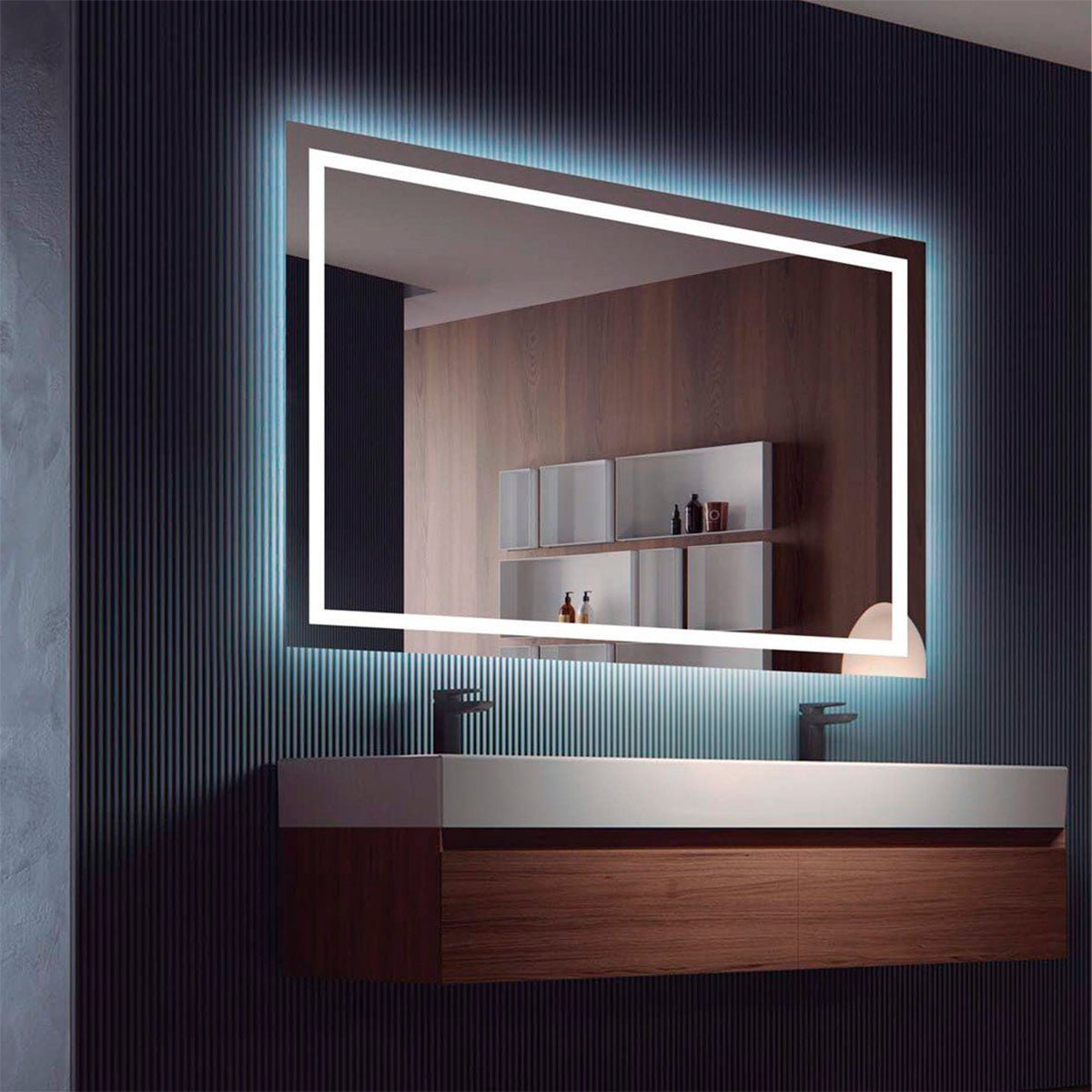 Espejo luz frontal Francia - Thebath