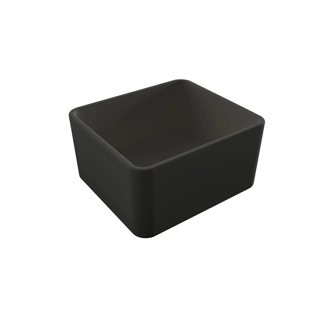Fregadero americano negro mate