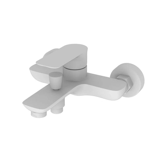 Grifo blanco brillo Flat - Thebath