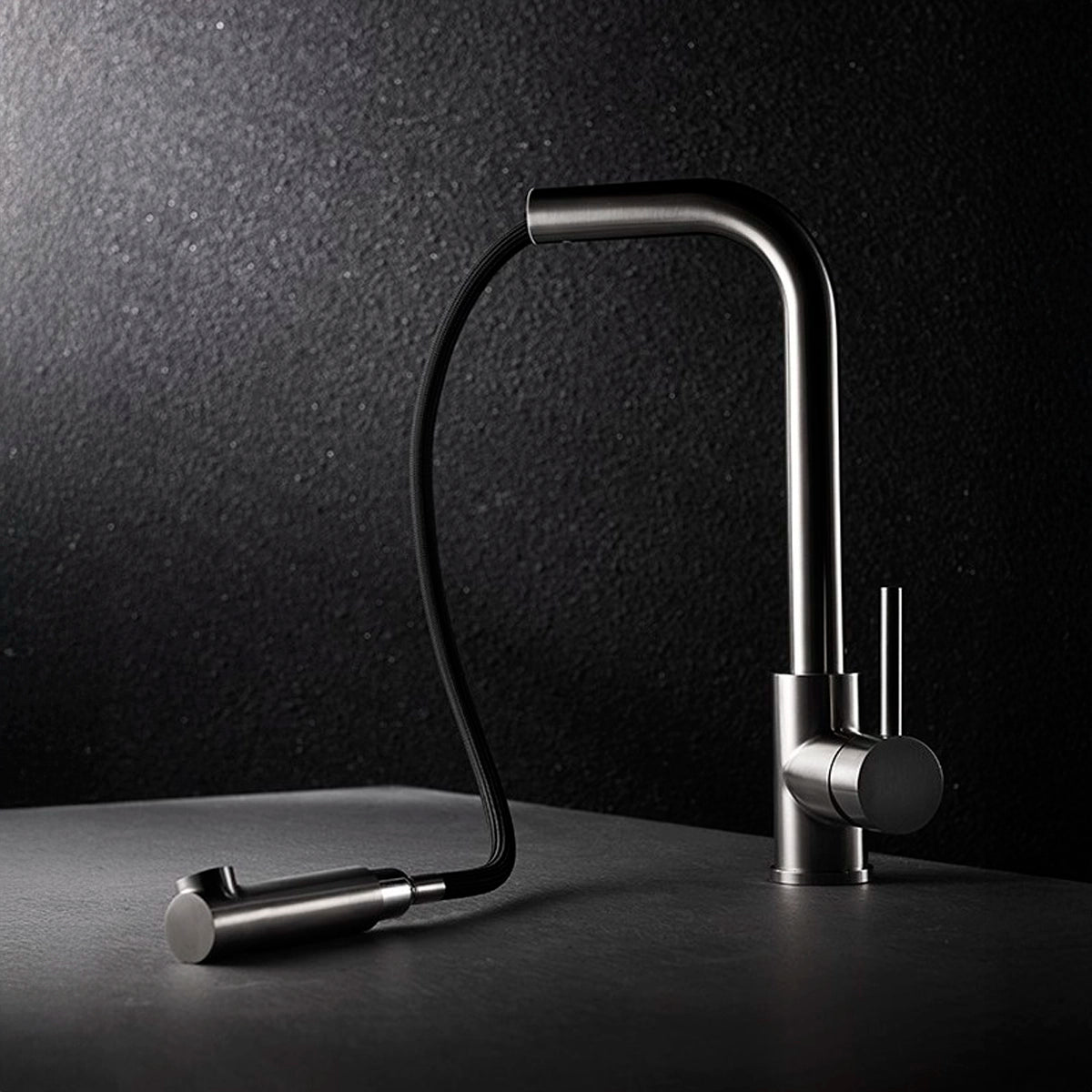Grifo cocina acero inoxidable Malta - Thebath