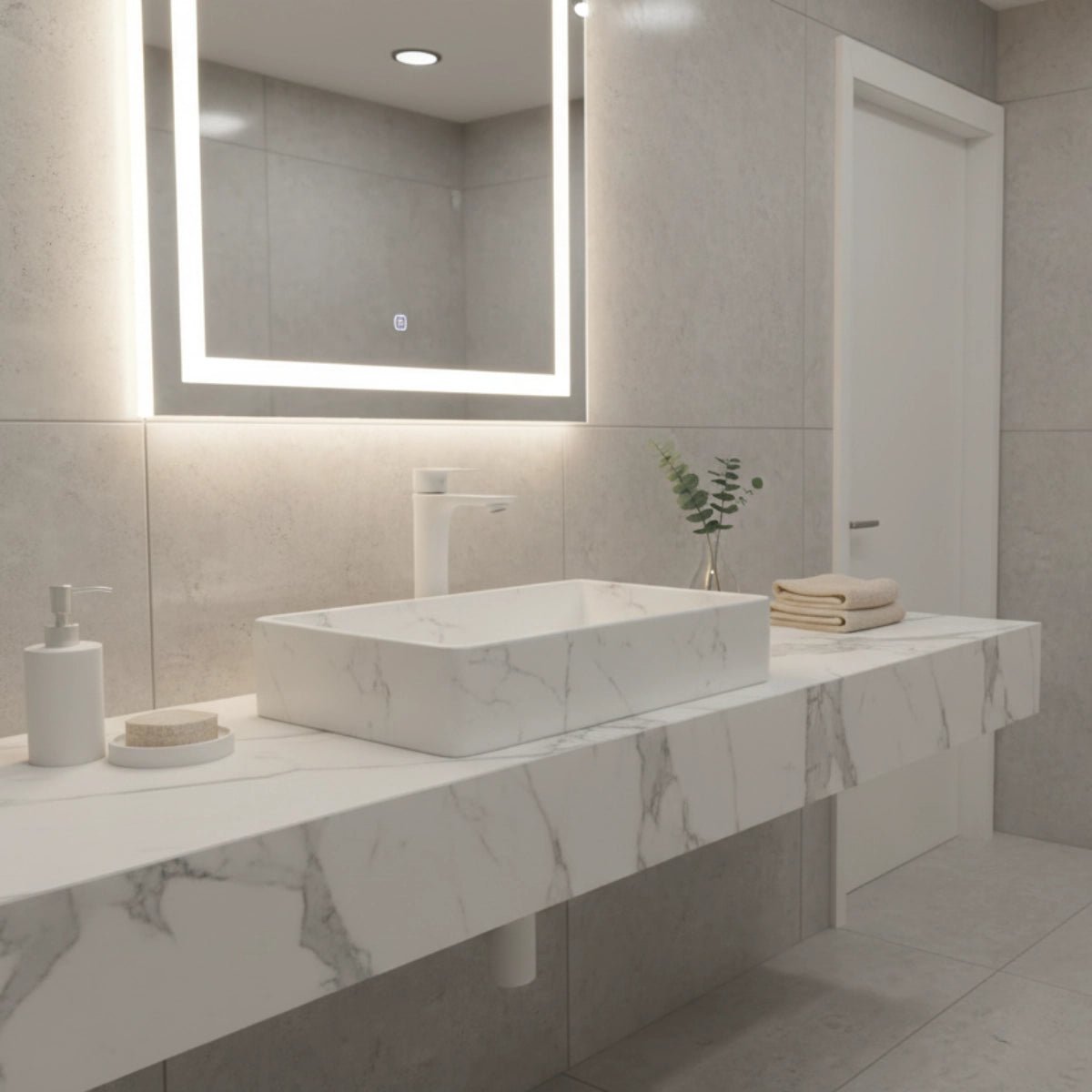 Grifo de caño alto Flat - The Bath