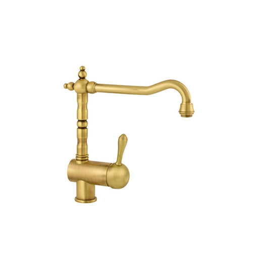 Grifo de cocina exclusivo dorado