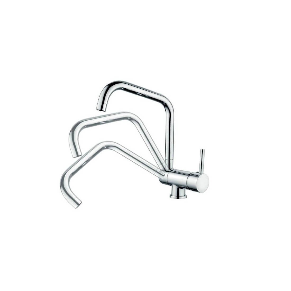 Grifo de cocina abatible