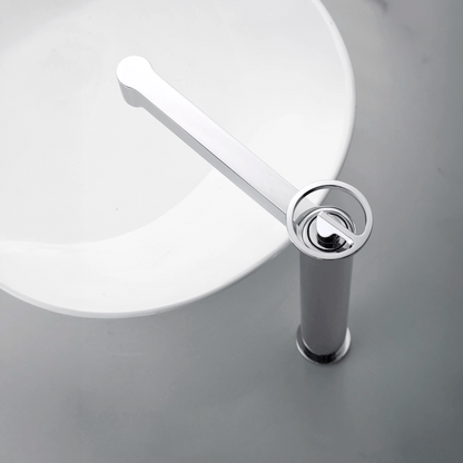 Grifo de lavabo caño alto Olimpo - Thebath