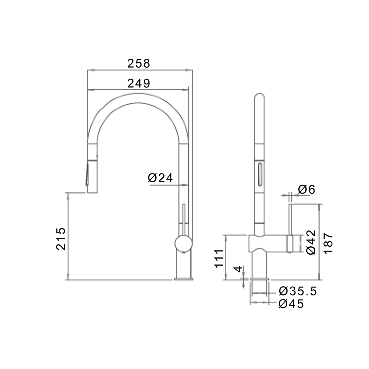 Grifo fregadero Sena - Thebath
